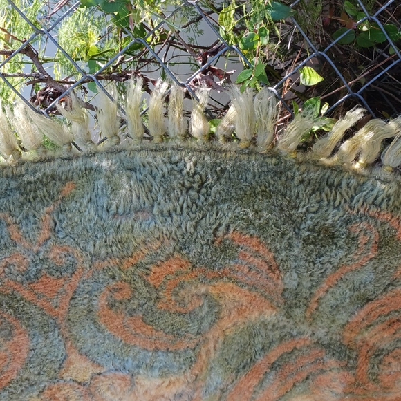 VINTAGE BOHO ROUND RUG - Picture 5 of 7